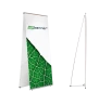 Dubbelsidig L-Banner
